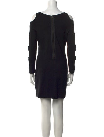 Alice + Olivia Scoop Neck Mini Dress