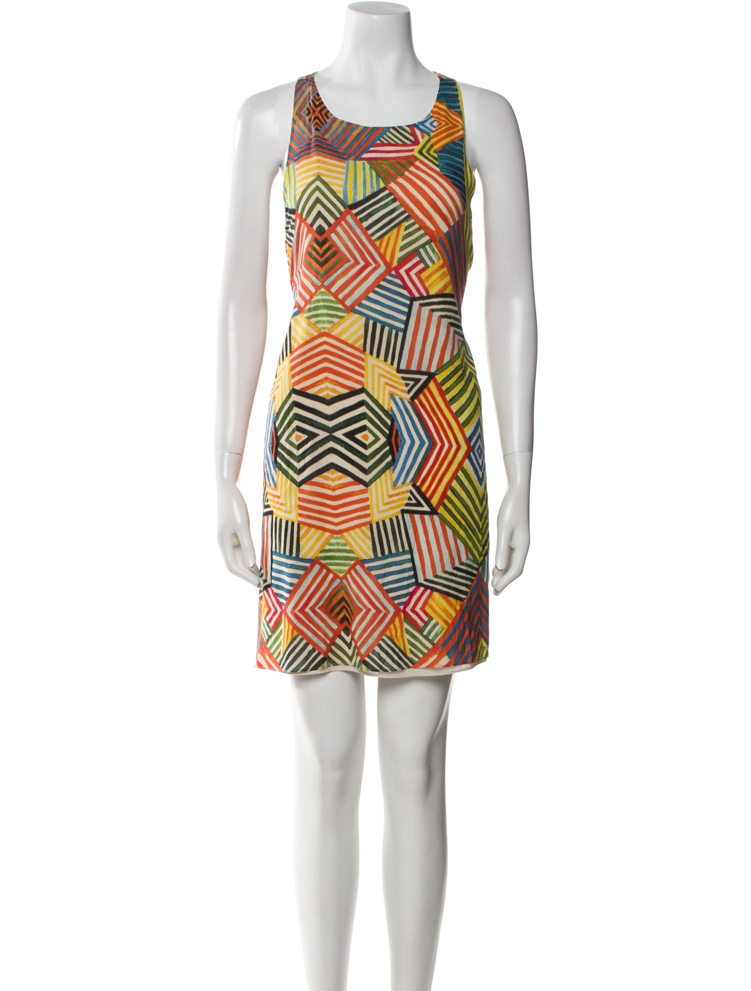 Alice + Olivia Silk Mini Dress