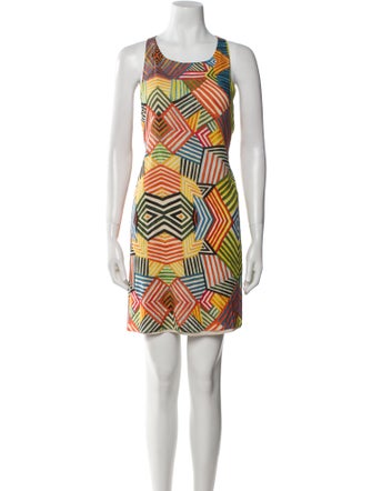 Alice + Olivia Silk Mini Dress