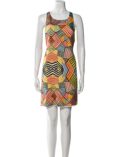 Alice + Olivia Silk Mini Dress