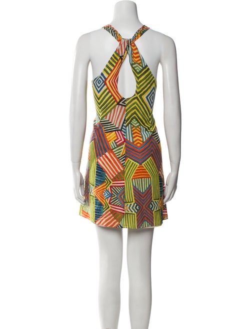 Alice + Olivia Silk Mini Dress