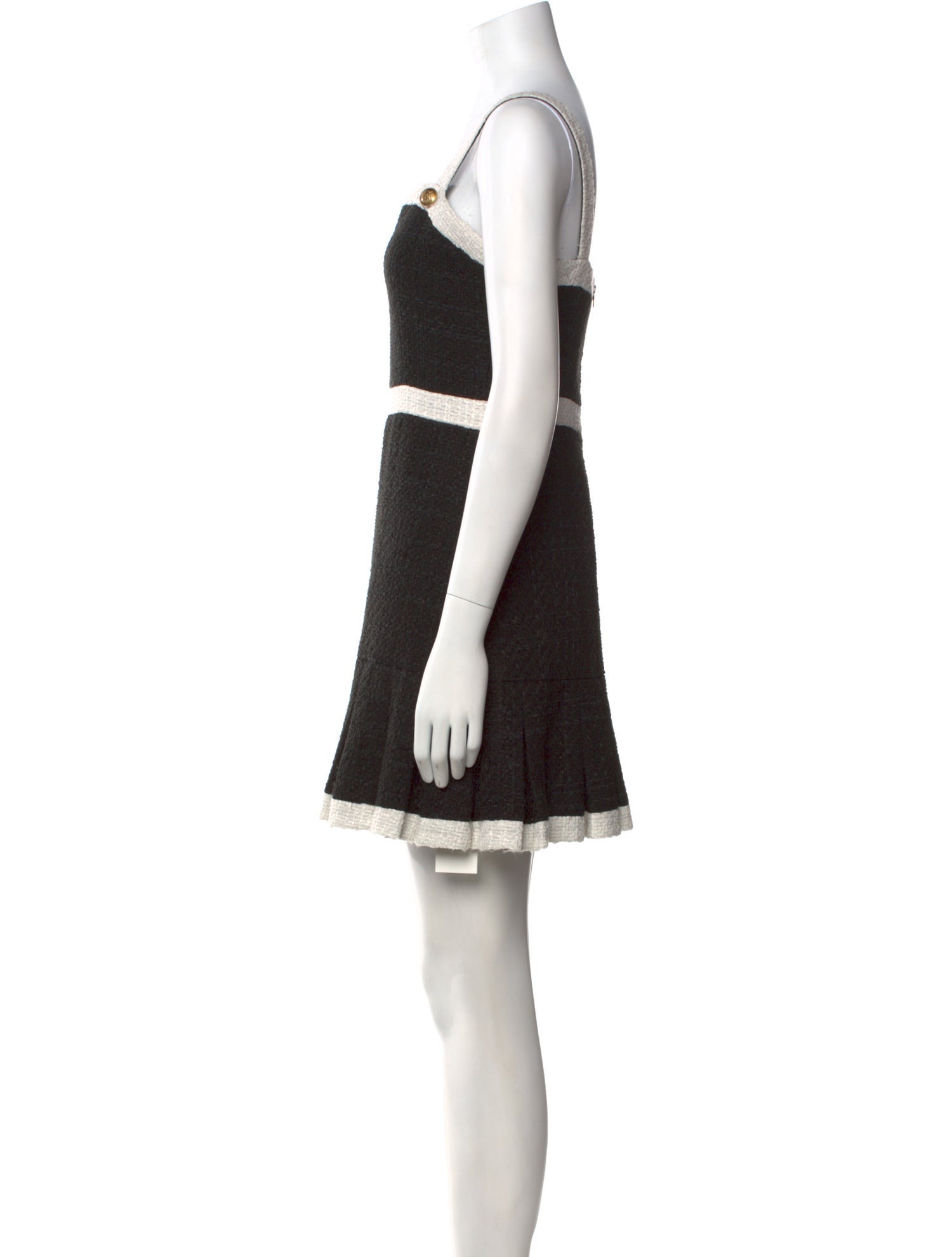 Alice + Olivia Square Neckline Mini Dress