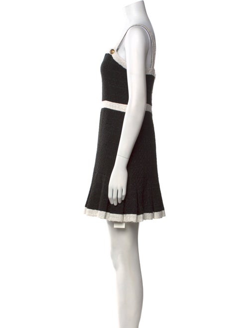 Alice + Olivia Square Neckline Mini Dress