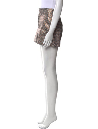 Alice + Olivia Printed Mini Shorts