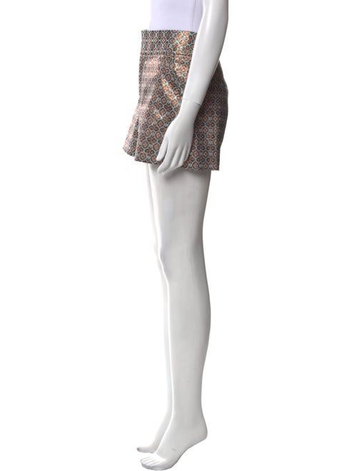 Alice + Olivia Printed Mini Shorts