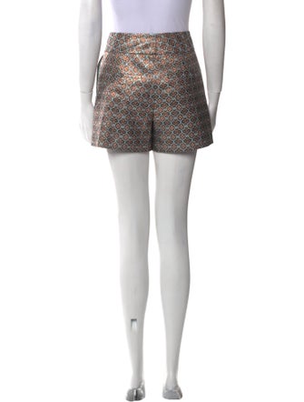 Alice + Olivia Printed Mini Shorts