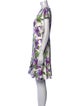 Alice + Olivia Floral Print Mini Dress