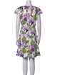 Alice + Olivia Floral Print Mini Dress