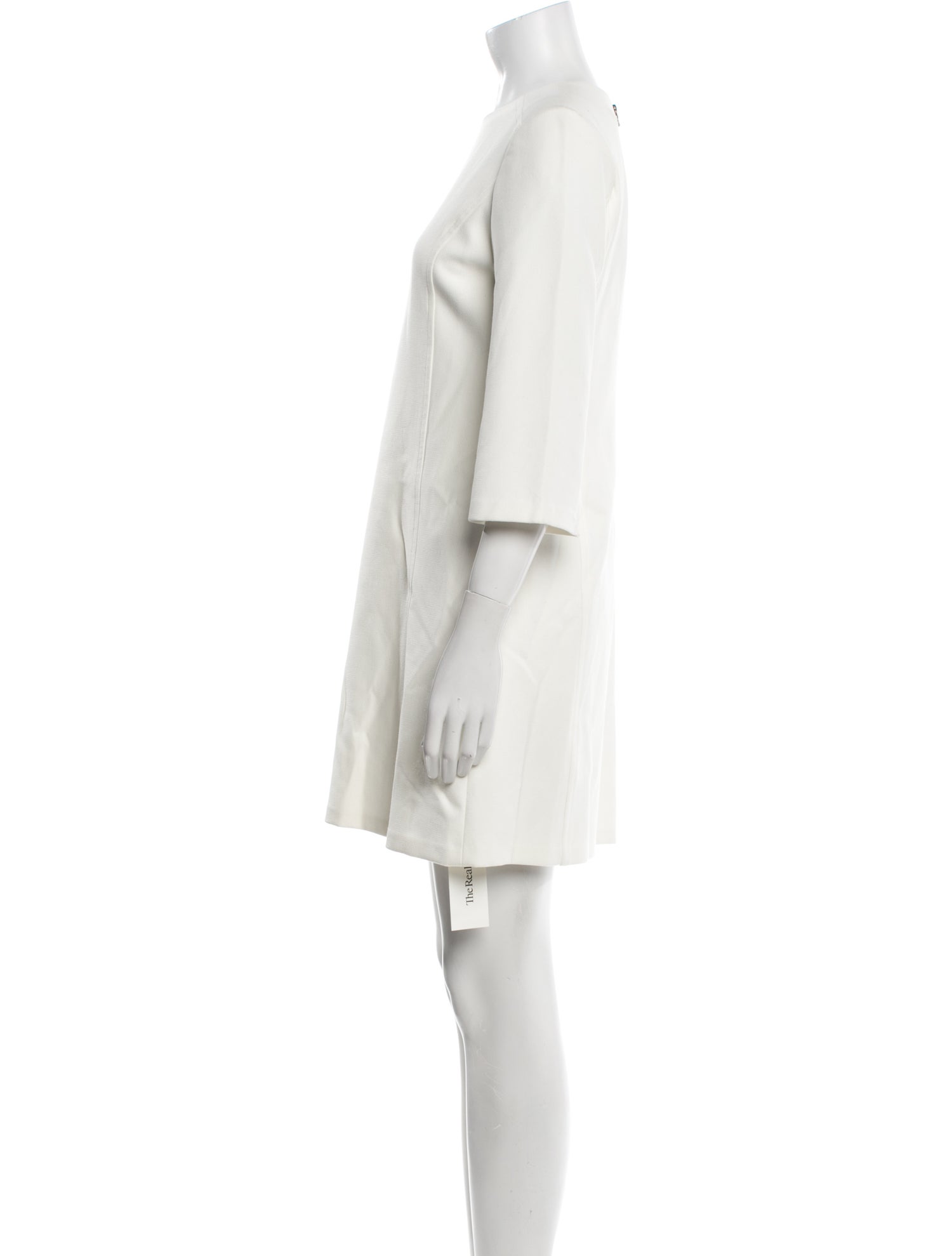 Alice + Olivia Crew Neck Mini Dress