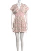 Alice + Olivia Floral Print Mini Dress