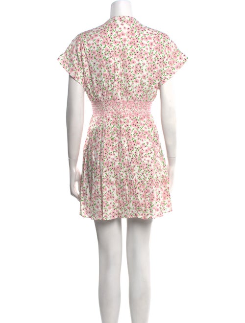 Alice + Olivia Floral Print Mini Dress