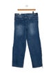 Alice + Olivia High-Rise Straight Leg Jeans
