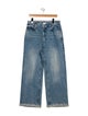 Alice + Olivia High-Rise Wide Leg Jeans