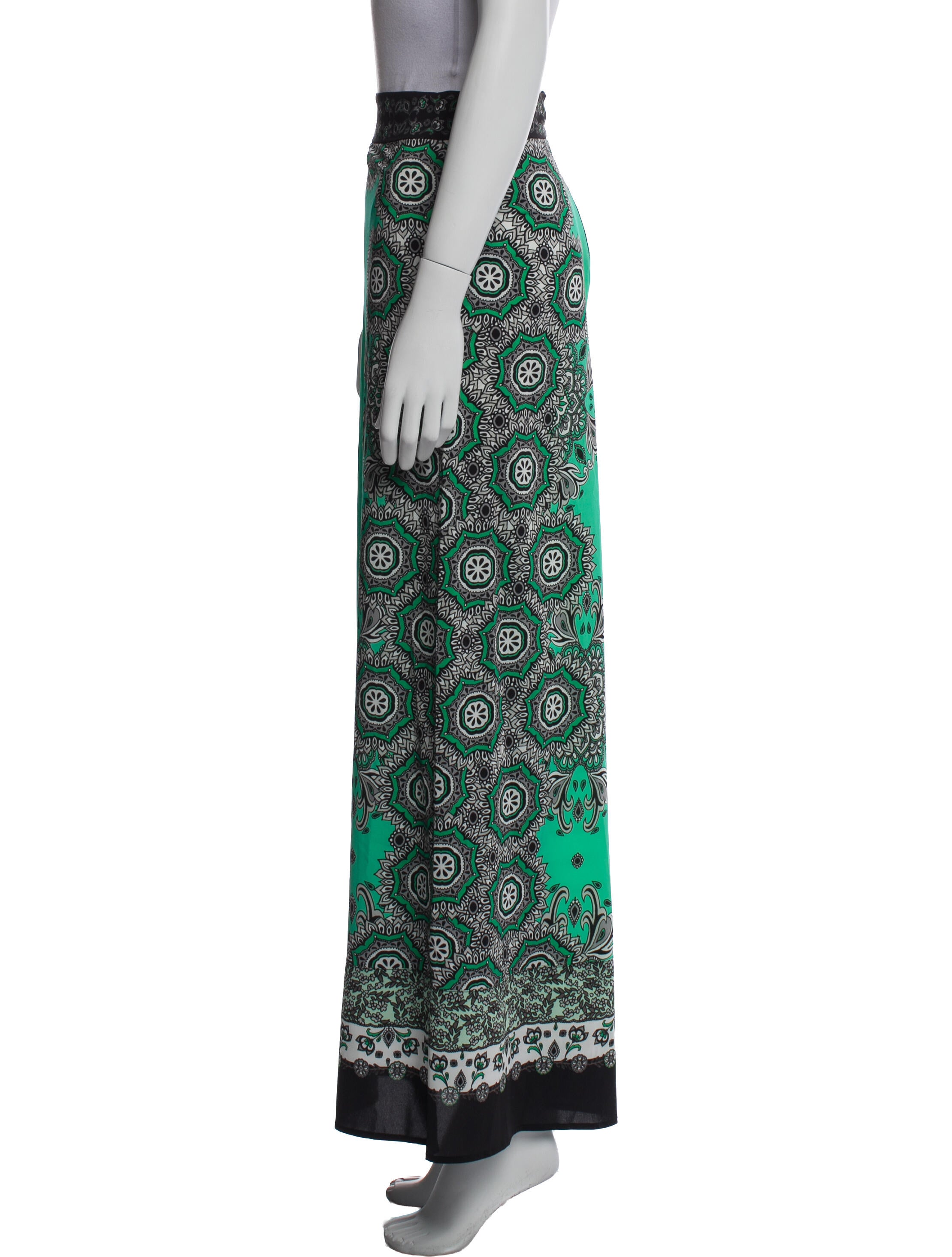 Alice + Olivia Floral Print Wide Leg Pants