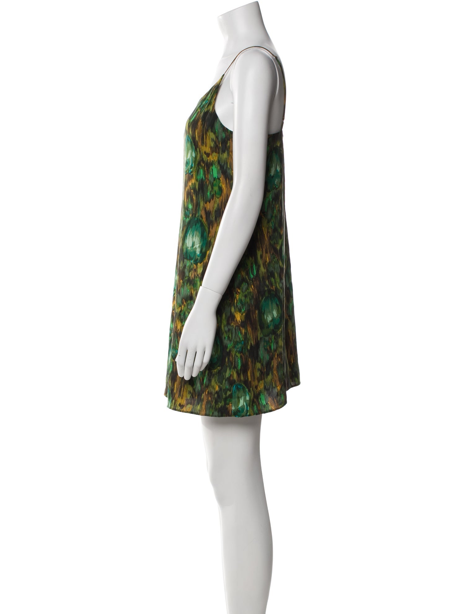 Alice + Olivia Silk Mini Dress