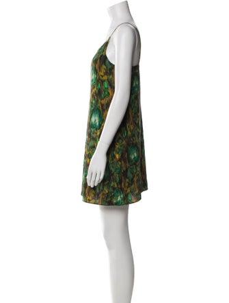 Alice + Olivia Silk Mini Dress