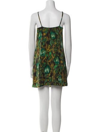 Alice + Olivia Silk Mini Dress