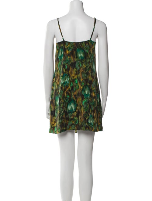 Alice + Olivia Silk Mini Dress