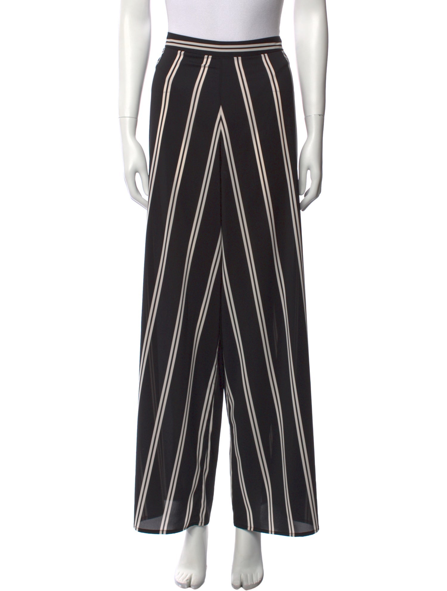Alice + Olivia Striped Wide Leg Pants
