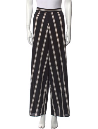 Alice + Olivia Striped Wide Leg Pants