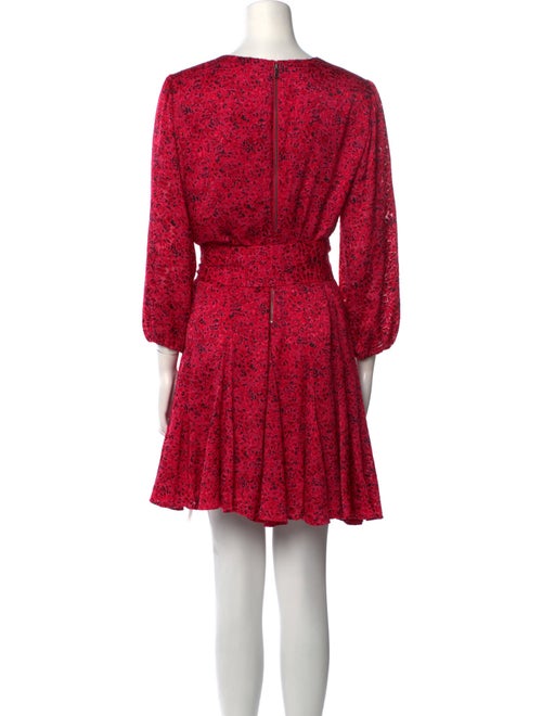 Alice + Olivia Printed Mini Dress