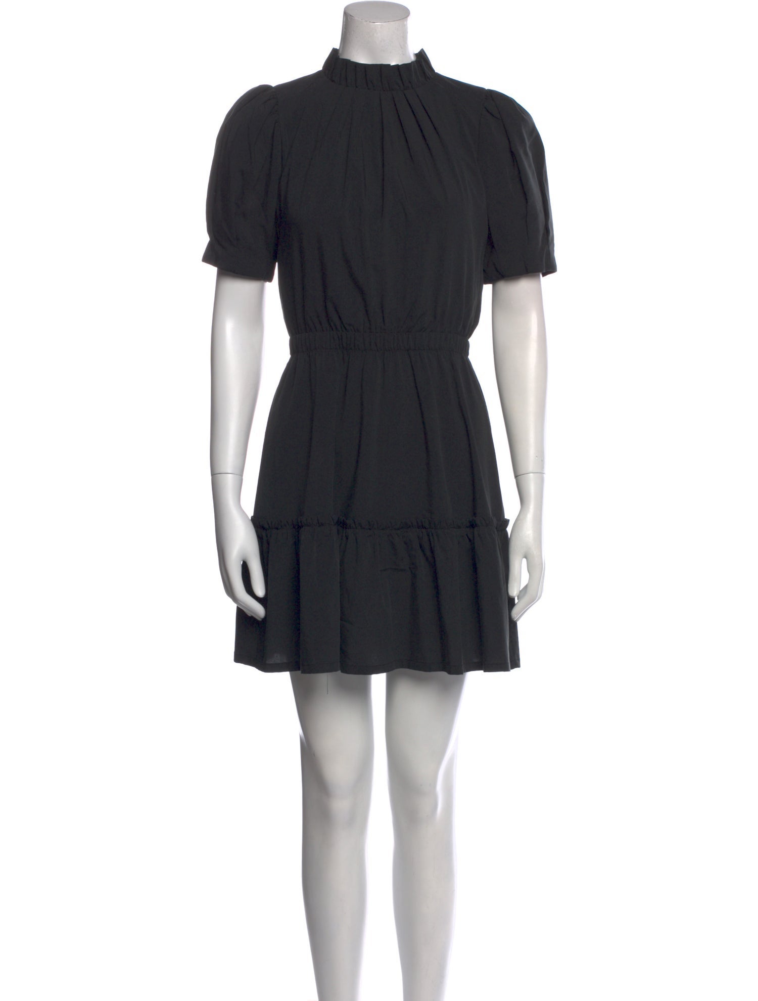 Alice + Olivia Mock Neck Mini Dress