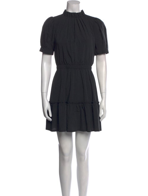Alice + Olivia Mock Neck Mini Dress