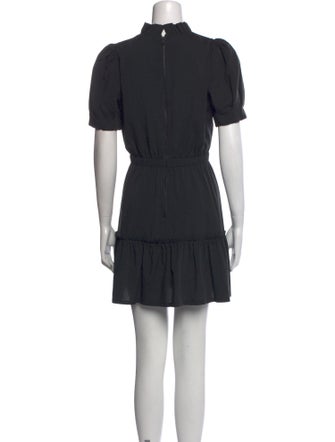 Alice + Olivia Mock Neck Mini Dress