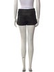 Alice + Olivia Leather Mini Shorts