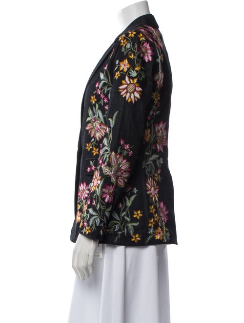 Alice + Olivia Floral Print Blazer
