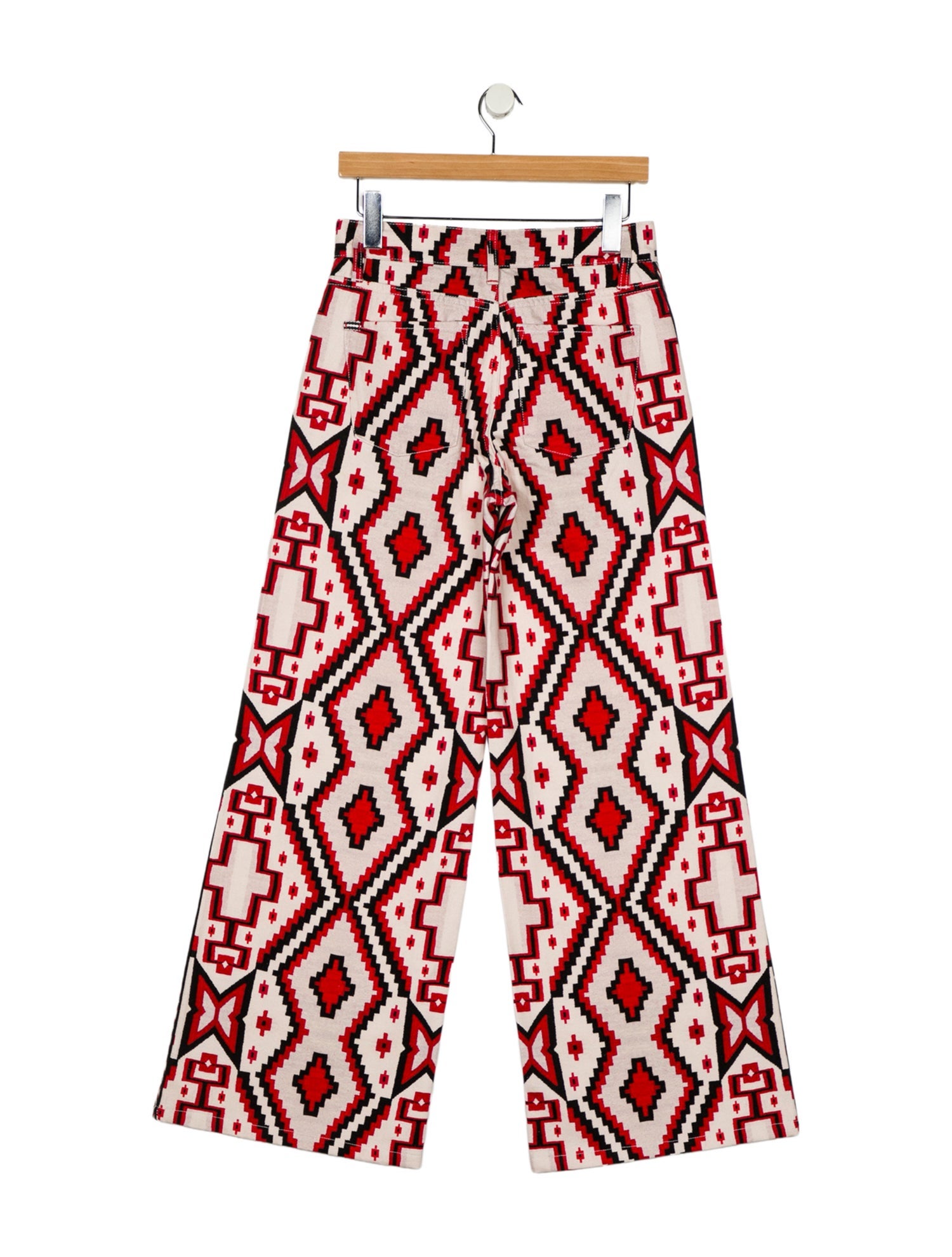 Alice + Olivia Mid-Rise Wide Leg Jeans