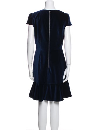 Alice + Olivia Crew Neck Mini Dress