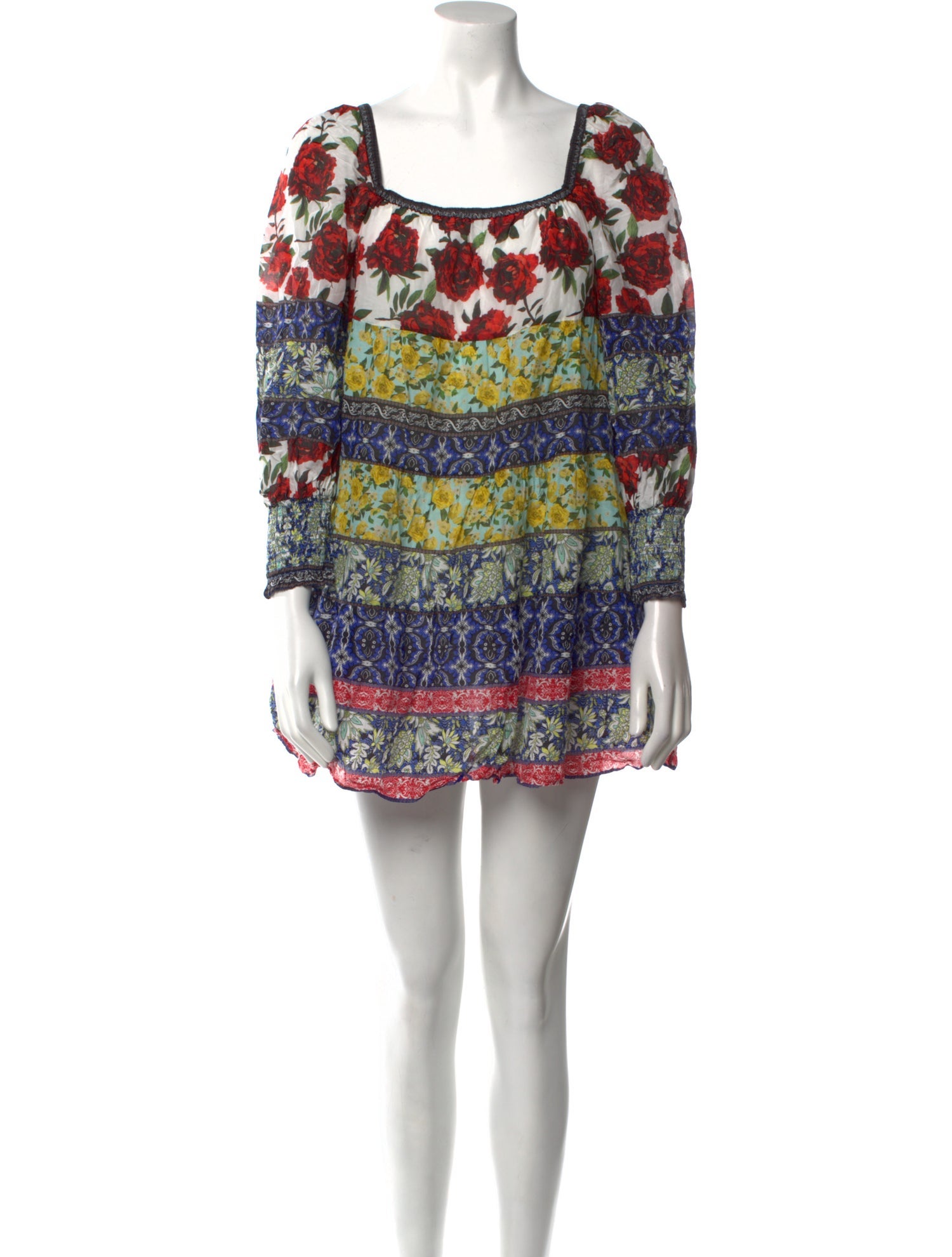 Alice + Olivia Printed Mini Dress