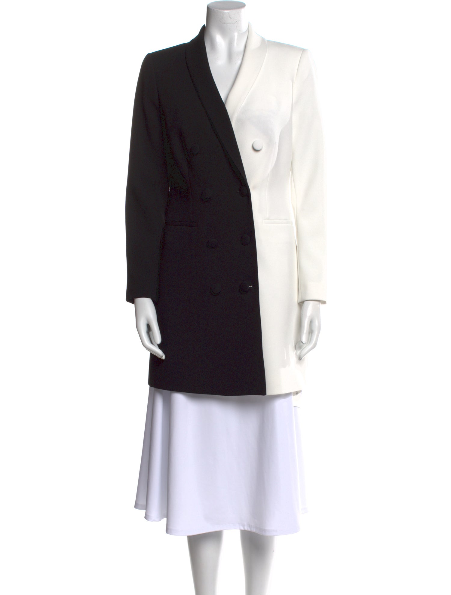 Alice + Olivia Colorblock Pattern Mini Dress