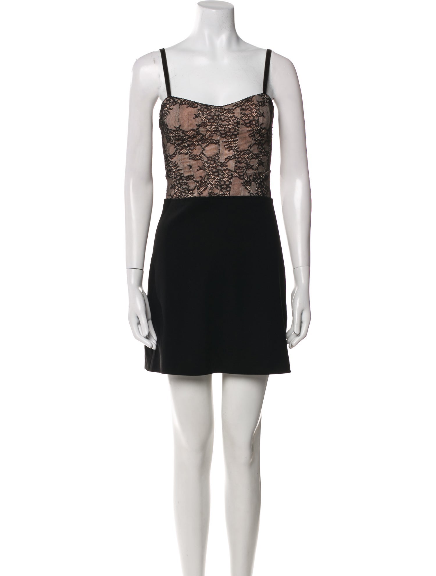 Alice + Olivia Square Neckline Mini Dress w/ Tags