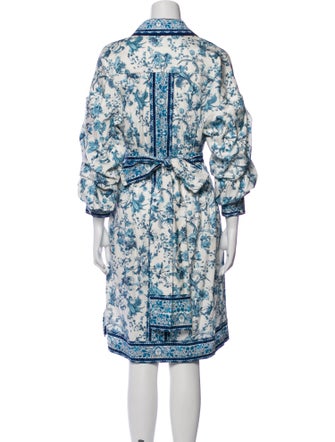 Alice + Olivia Floral Print Knee-Length Dress