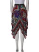 Alice + Olivia Printed Midi Length Skirt