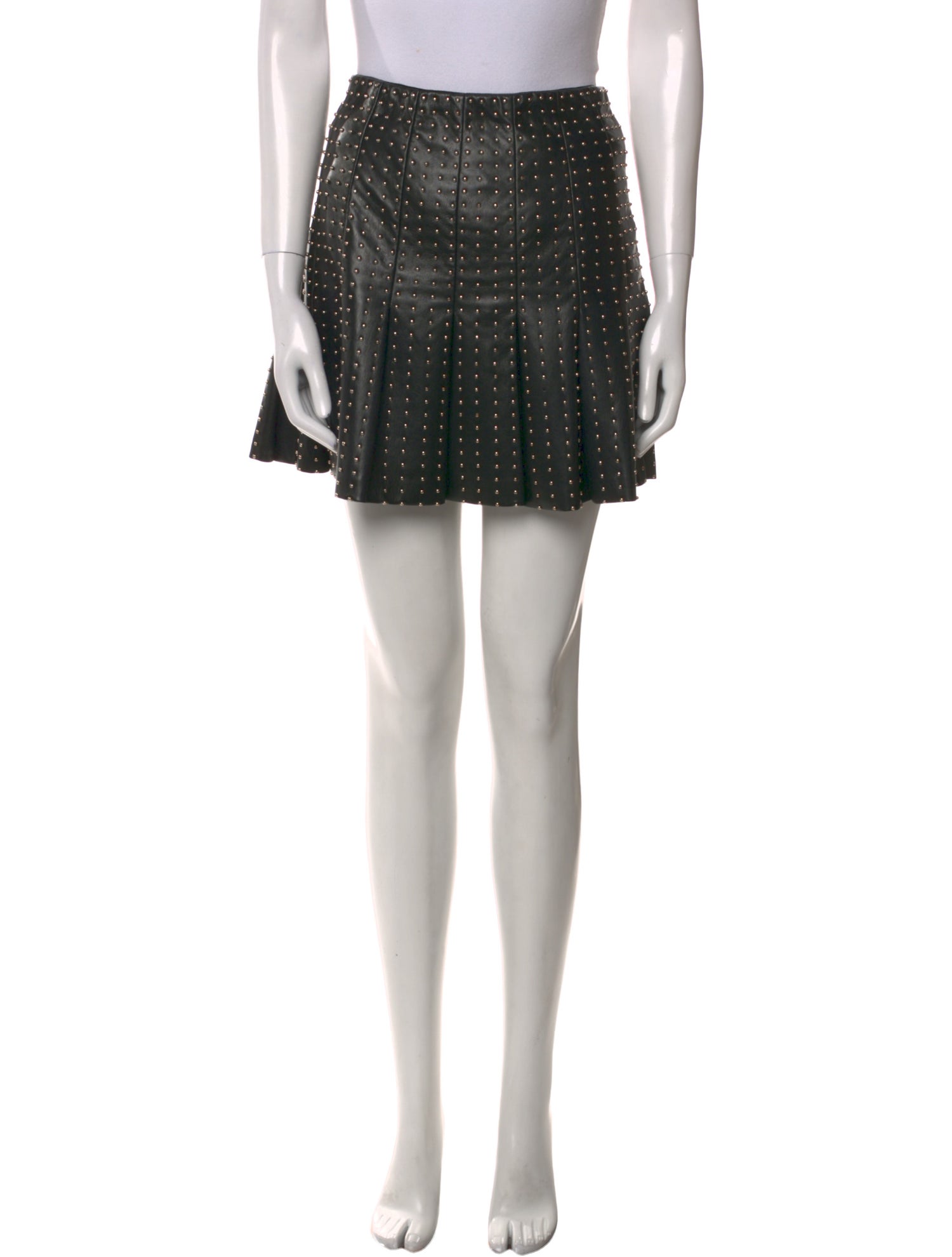 Alice + Olivia Beaded Accents Mini Skirt