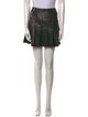 Alice + Olivia Beaded Accents Mini Skirt