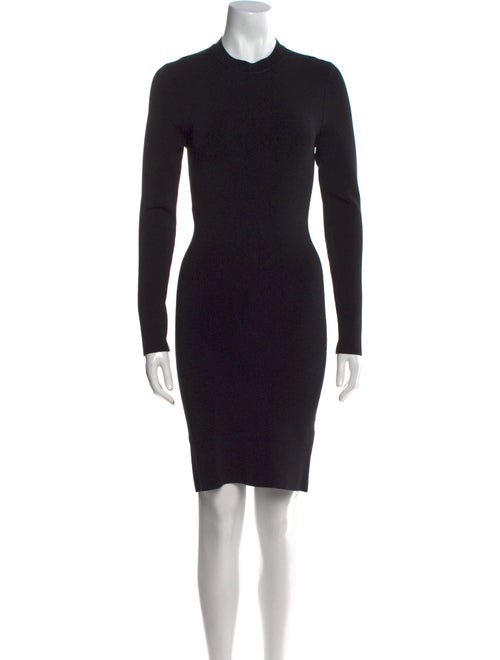 Alice + Olivia Crew Neck Mini Dress