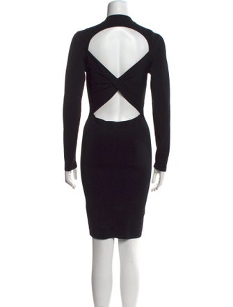 Alice + Olivia Crew Neck Mini Dress