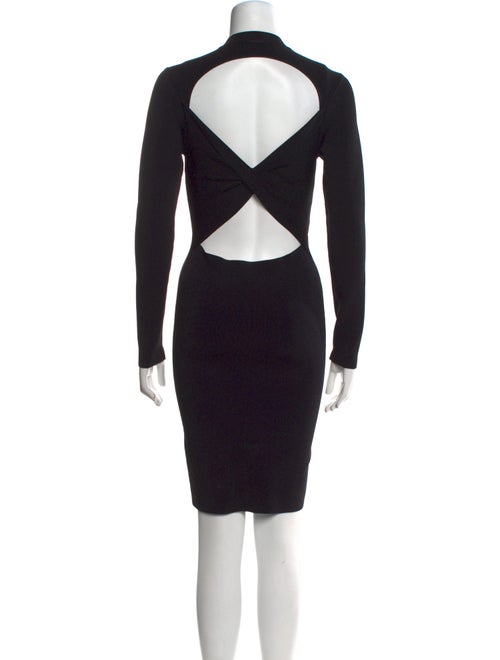 Alice + Olivia Crew Neck Mini Dress