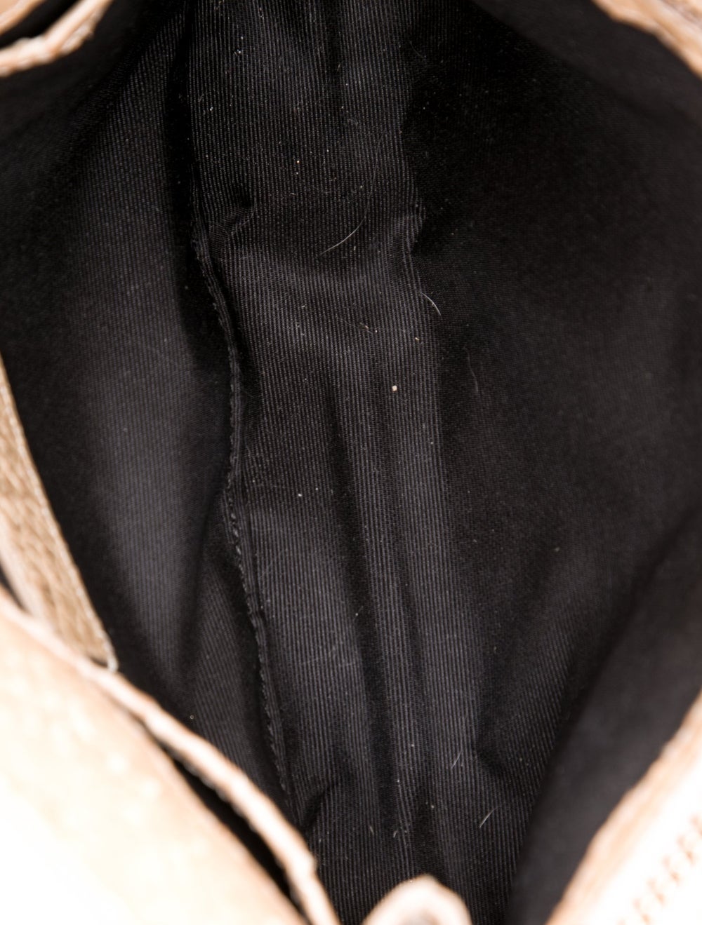 Alice + Olivia Clutch Neutrals Python Gold-Tone H… - image 6