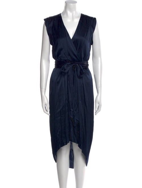 Alice + Olivia Silk Midi Length Dress