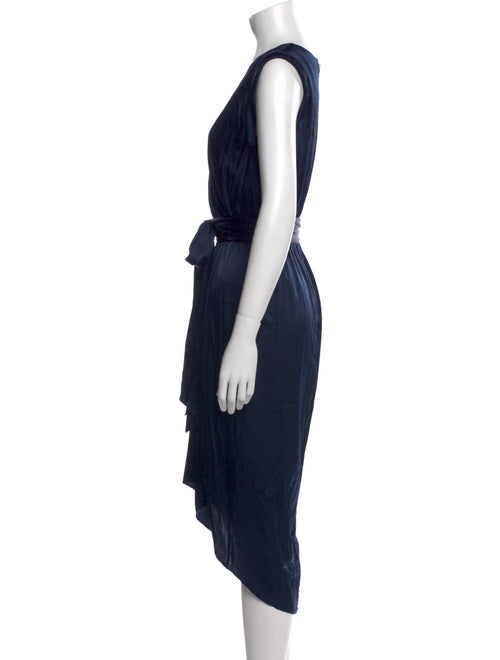 Alice + Olivia Silk Midi Length Dress