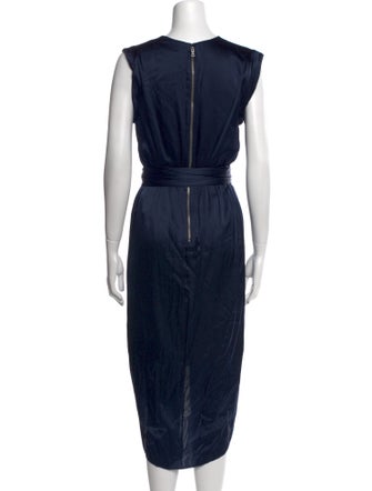 Alice + Olivia Silk Midi Length Dress