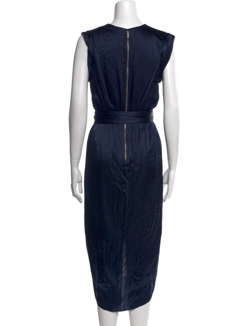 Alice + Olivia Silk Midi Length Dress