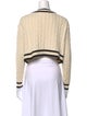 Alice + Olivia Wool Colorblock Pattern Sweater