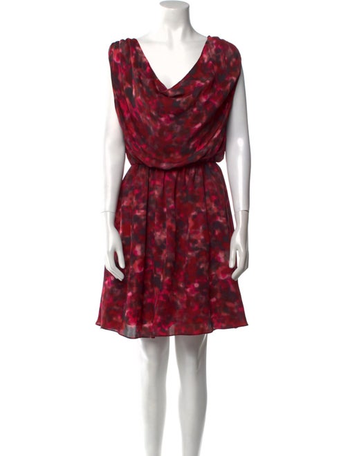 Alice + Olivia Silk Mini Dress