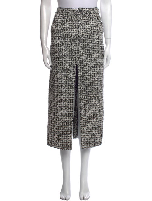 Alice + Olivia Printed Midi Length Skirt